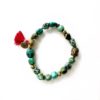 African turquoise and Buddha bracelet