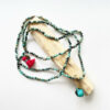 African turquoise pendant necklace
