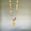 Tourmaline necklace and Ganesh pendant