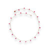 pink cubic zirconia necklace