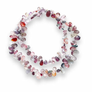 drop spinel necklace
