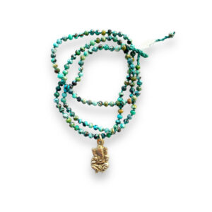 African turquoise and ganesh